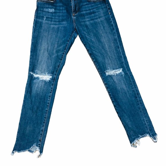 SOLD NEW Driftwood Skinny Distressed Chewed - Picture 2 of 8